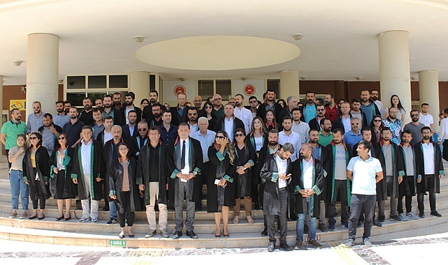 Şanlıurfa'da avukatlar öldürülen meslektaşları için açıklama yaptı