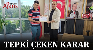 Şanlıurfa'da görevden alınan müdüre iki gün önce 'üstün başarı' belgesi verilmiş