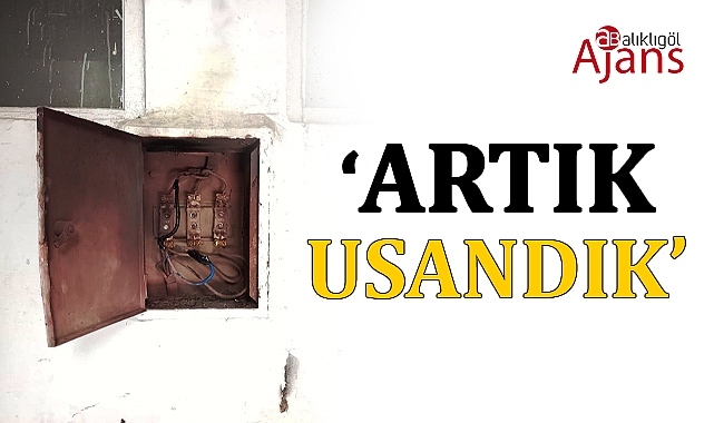 Şanlıurfa’da hırsız giren apartmanda elektrikler kesildi