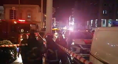 Şanlıurfa'da otel yangını