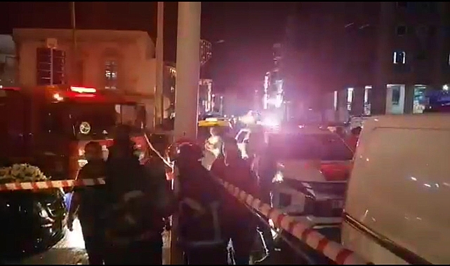 Şanlıurfa'da otel yangını