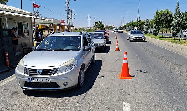 Şanlıurfa'da sıkı bayram denetimleri devam ediyor
