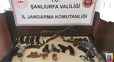 Şanlıurfa 'da silah operasyonu!