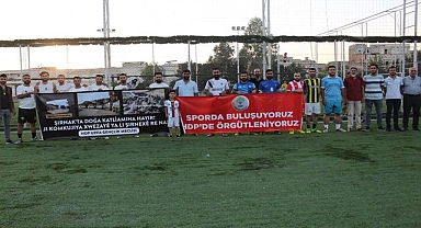 Şanlıurfa'da uyuşturucuya karşı futbol turnuvası düzenleniyor