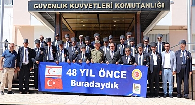 Şanlıurfalı gaziler 48 yıl sonra yine Kıbrıs’ta