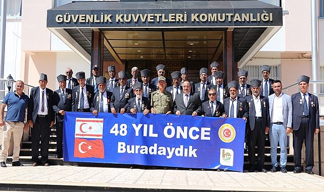 Şanlıurfalı gaziler 48 yıl sonra yine Kıbrıs’ta
