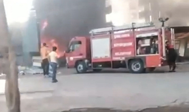 Siverek'te büyük yangın! Çok sayıda ekip sevk edildi