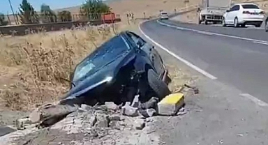 Siverek'te trafik kazası! Yaralılar var