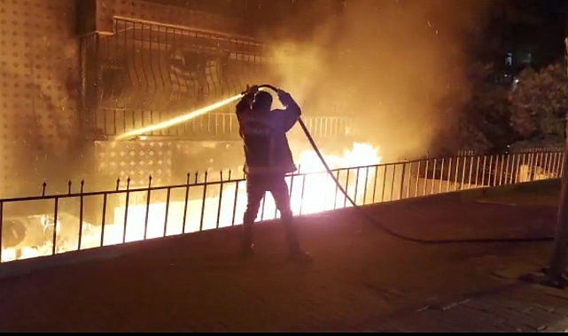 Urfa'da büyük yangın! Ev küle döndü