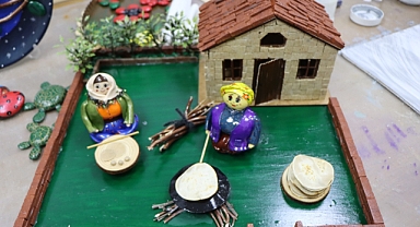 Urfa'da taşlar kadınların elinde hayat buluyor