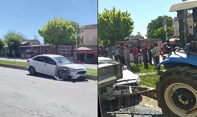 Urfa'nın ilçesinde trafik kazası