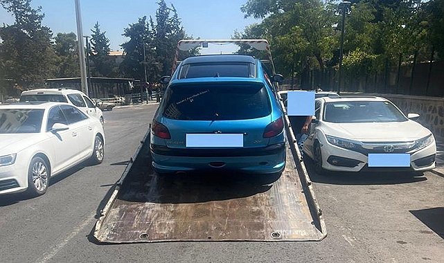 Şanlıurfa'da kusurlu bulunan araçlara ceza