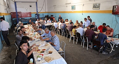 Başkan Beyazgül evren sanayi esnafı ile bir araya geldi