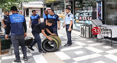 Haliliye'de kaldırım işgallerine geçit yok