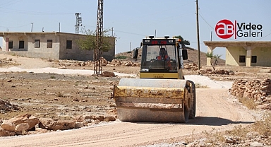 Haliliye kırsalında yol çalışmaları devam ediyor 