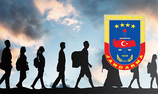 Jandarmadan kaçak göçmen açıklaması 