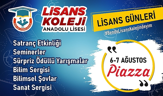 Lisans Koleji yine gümbür gümbür geliyor