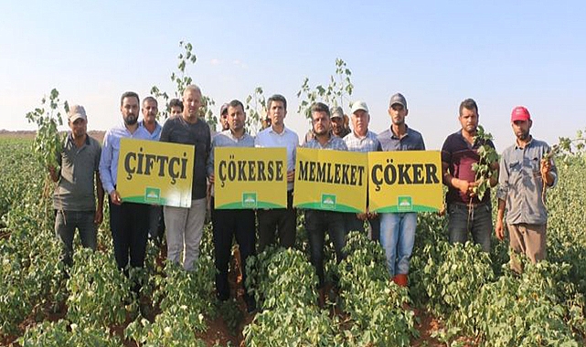 Özaslan çiftçi sorunlarını duyurdu 