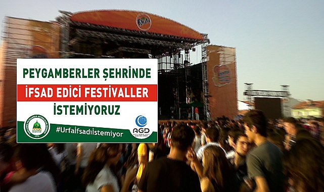 Şanlıurfa'da festival düzenlenmesini istemiyorlar
