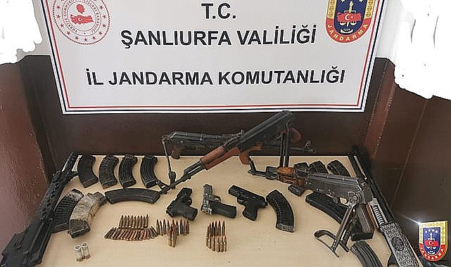 Şanlıurfa'da kaçak silah operasyonu! 3 gözaltı