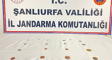 Şanlıurfa'da tarihi eser operasyonu!