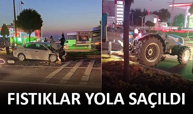Şanlıurfa'da traktör ile otomobil çarpıştı: 1 yaralı