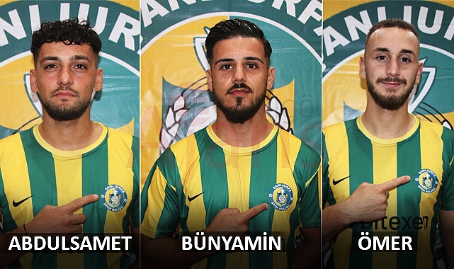 Şanlıurfaspor'da 3 transfer birden