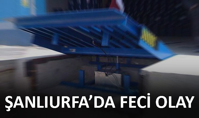 Tırın yükleme rampasının altında kalan tamirci hayatını kaybetti