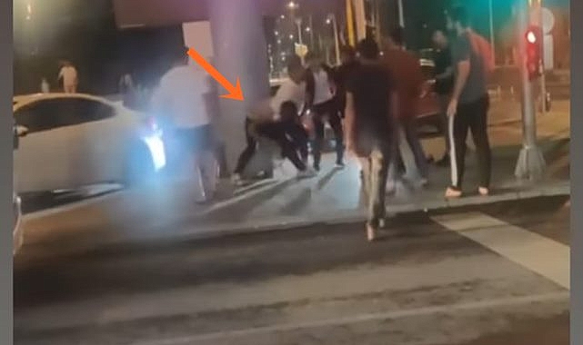 Urfa'da düğün konvoyunda kavga çıktı