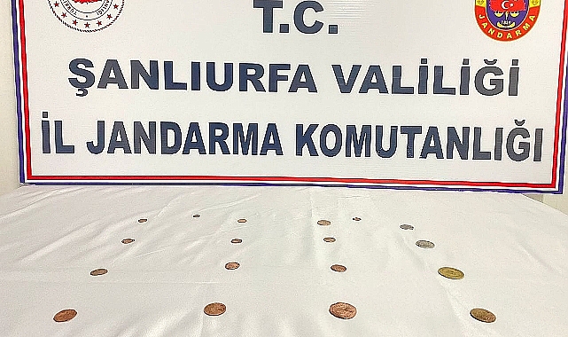 Urfa'nın ilçesinde tarihi eser ele geçirildi