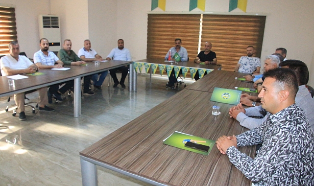 Urfaspor yönetimi sezon öncesi hazırlıkları değerlendirdi