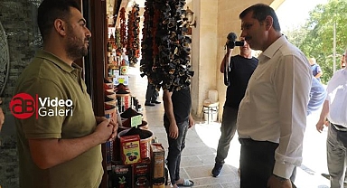 Vali Ayhan incelemelerine devam ediyor