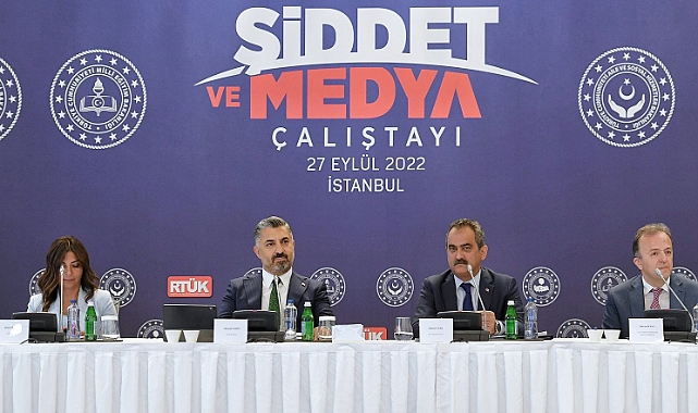 Bakan Özer, Şiddet ve Medya Çalıştayına katıldı
