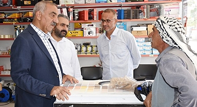 Başkan Bayık, Ahilik Haftası kapsamında esnafı ziyaret etti