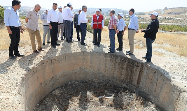 Başkan Beyazgül, Azerbaycan Bulvarında çalışmaları inceledi