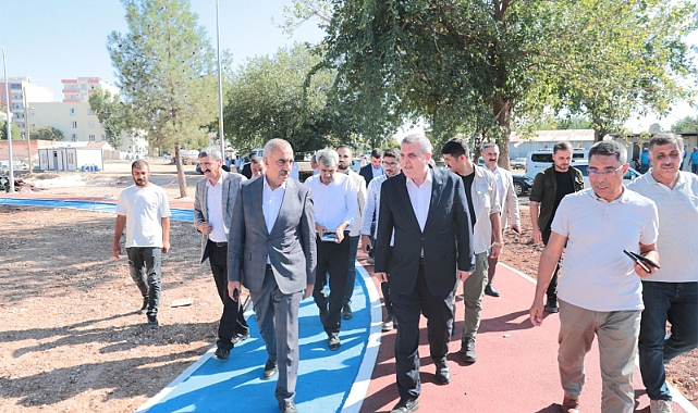 Başkan Beyazgül Hilvan'daki projeleri inceledi