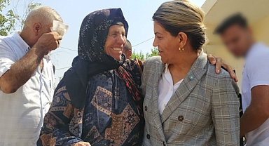 Berivan Gökoğlu Yıldızsoy Urfa'da İYİ Parti'yi sırtlıyor 