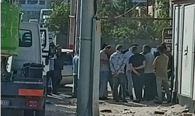 Evren Sanayi sitesinde gerginlik!