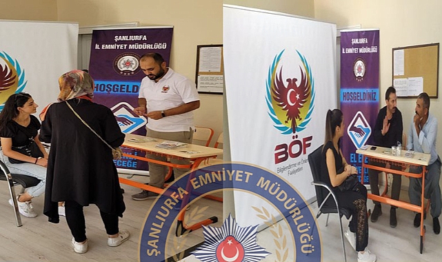 Harran Üniversitesi'nde öğrenciler teröre karşı bilgilendirildi