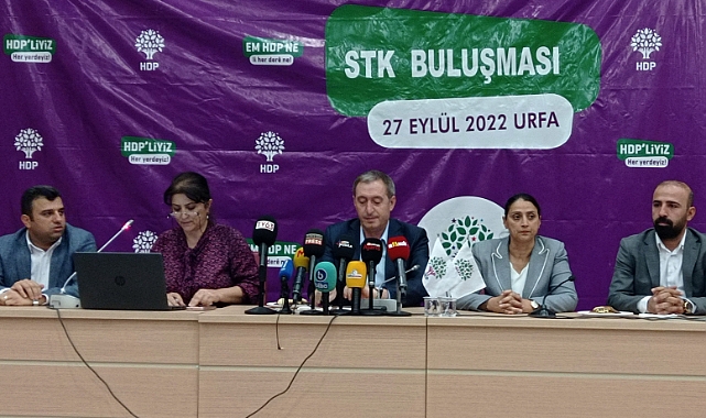 HDP'nin STK ve halk buluşması başladı