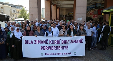 HDP Urfa İl Örgütü'nden Kürtçe çağrısı
