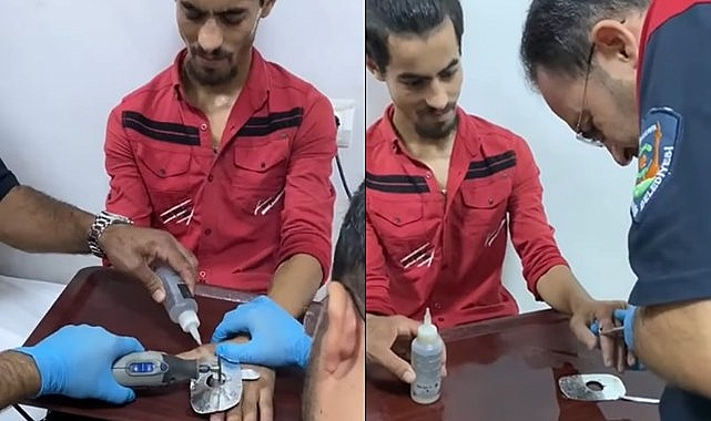 İtfaiye ekipleri bu sefer yüzük için seferber oldu