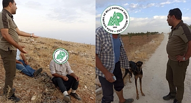 Kaçak avcılar suçüstü yakalandı