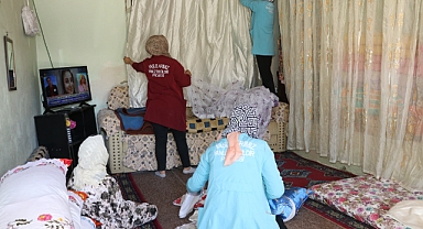 Karaköprü'de yaşlı vatandaşlara evde bakım desteği