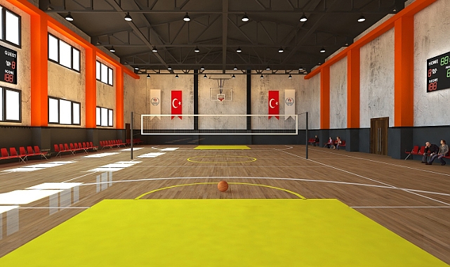 Karaköprü’ye kapalı spor salonu kazandırılıyor