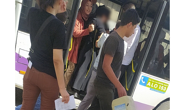 Otobüste nöbet geçirdi! Şoför direksiyonu hastaneye kırdı