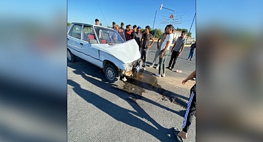 Şanlıurfa'da trafik kazası! 1 yaralı