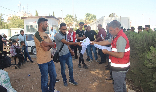 Suriyeliler geri dönüyor