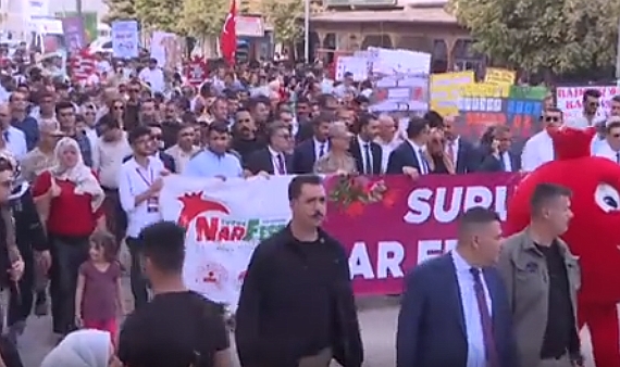 Suruç’ta nar festivali yoğun ilgi gördü