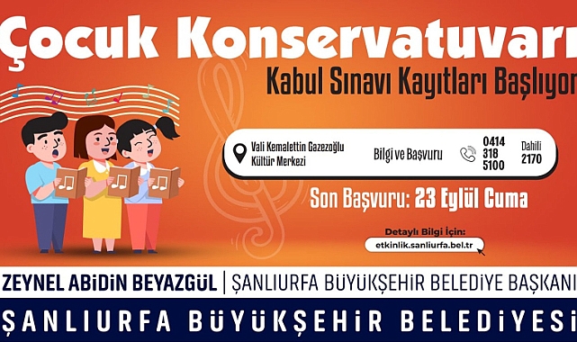Urfada konservatuvar kursları başlıyor
